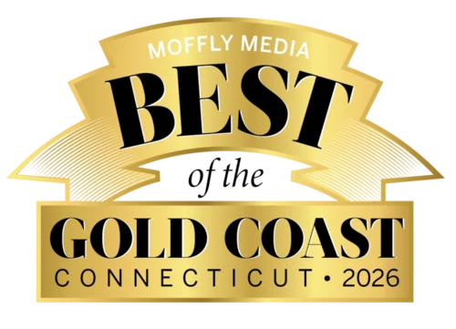 Moffly Media Best of the Gold Coast CT 2026 badge